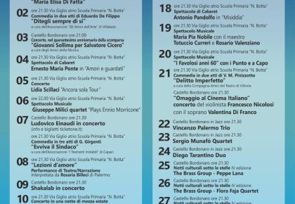 calendario eventi cefalù 2022