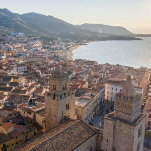 Cefalù dall'alto