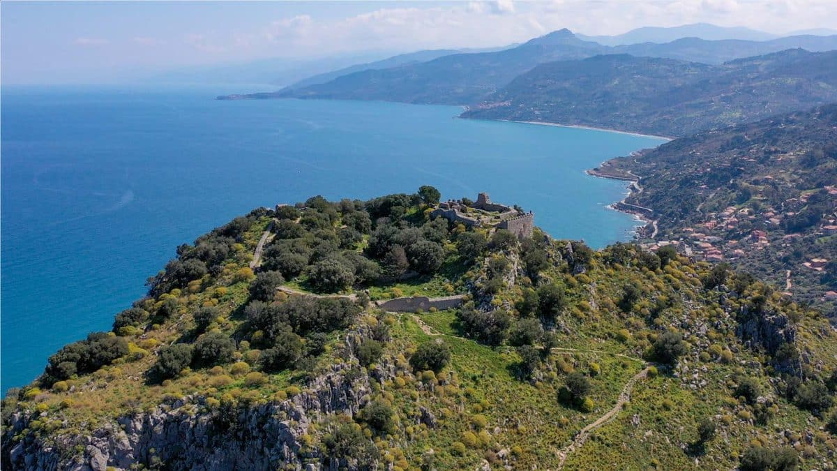 La Rocca di Cefalù dall'alto