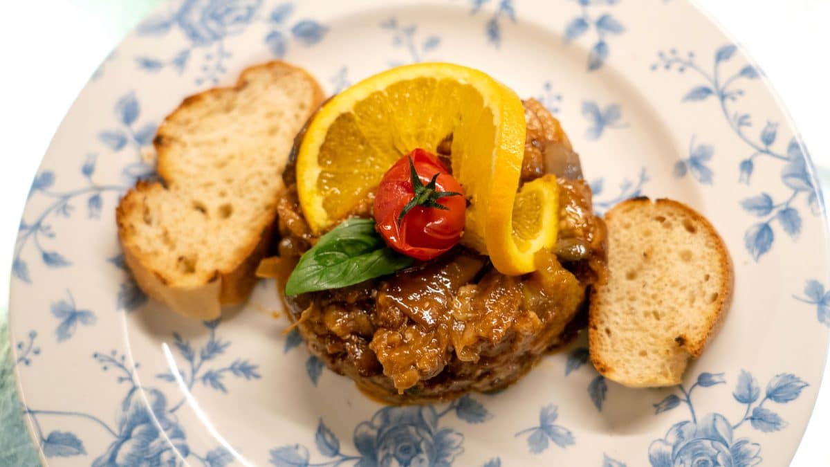 Caponata di melanzana