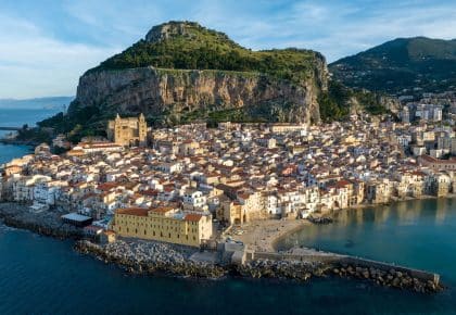 Cefalu in inverno