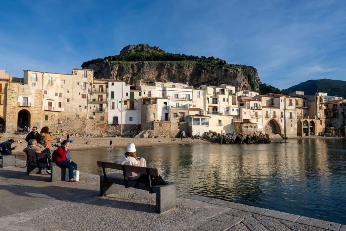 La Rocca di Cefalù vista dal molo