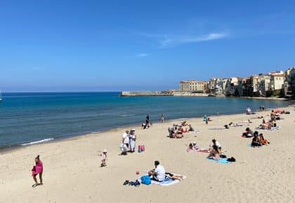 Spiaggia Cefalù - Panorama